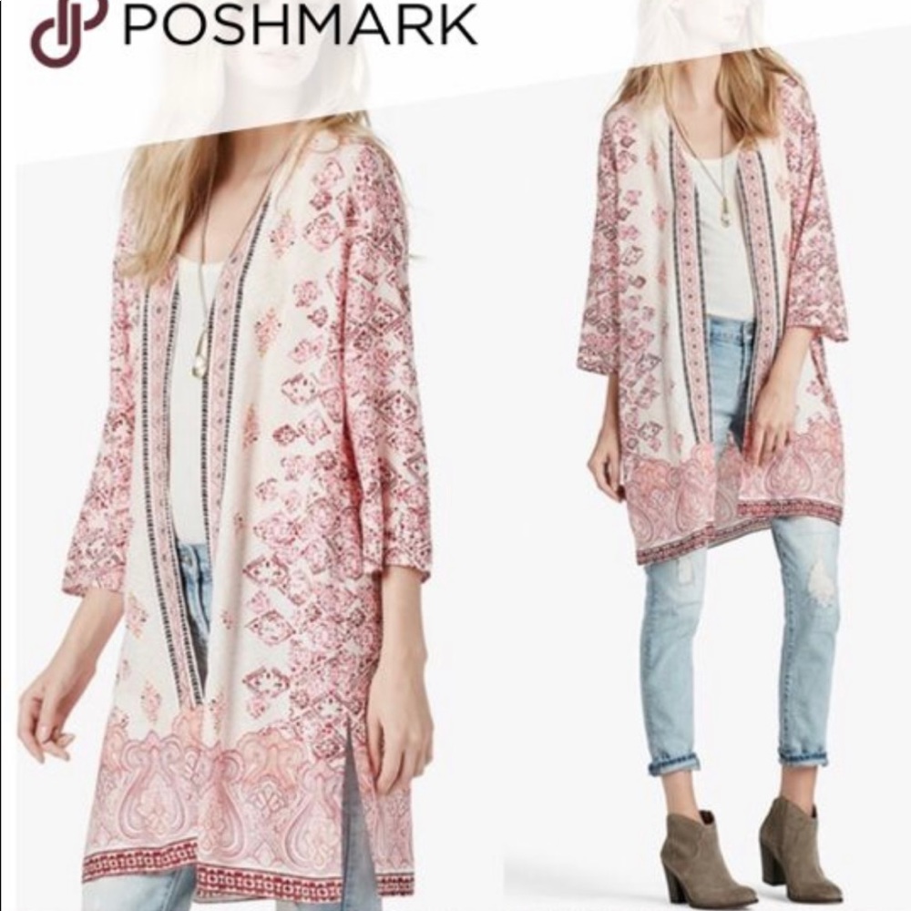 Lucky brand kimono style cardigan
